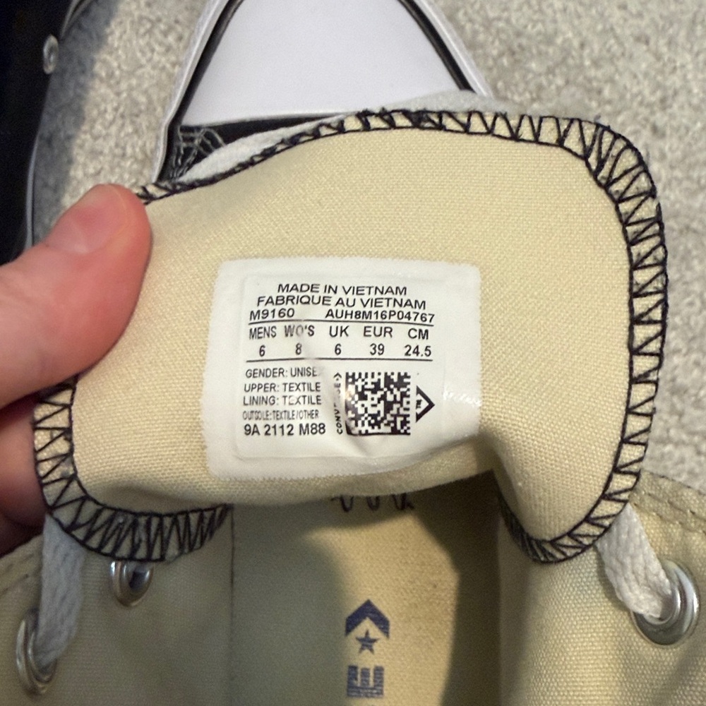 Converse Chuck Taylor black High-Tops - Picture 5 of 8